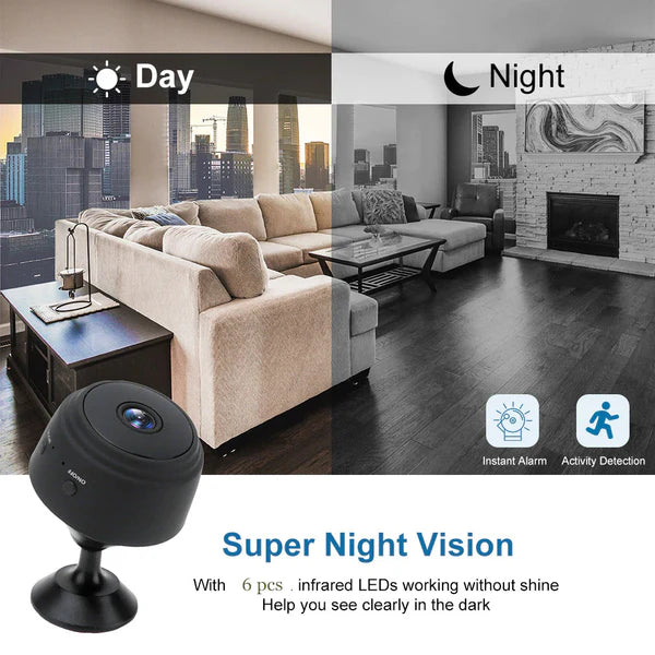 Cámara de Seguridad Discreta WiFi 1080P