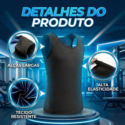 Faja Sauna Hombre Moldeadora Chaleco